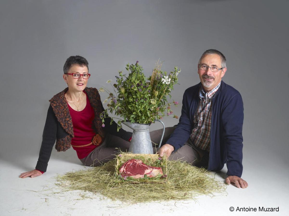 Ferme Du Pigeonnier Panzió Montceau-et-Echarnant Kültér fotó